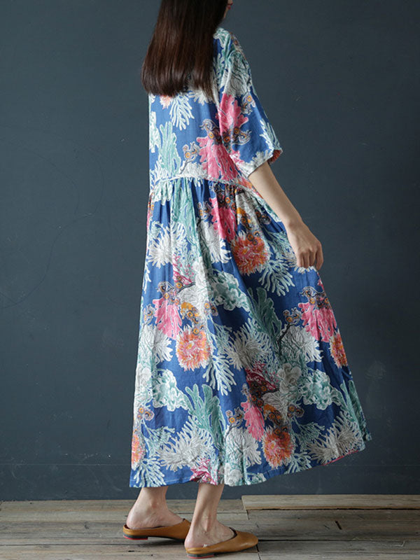 Enjoy Every Moment Smock Dress