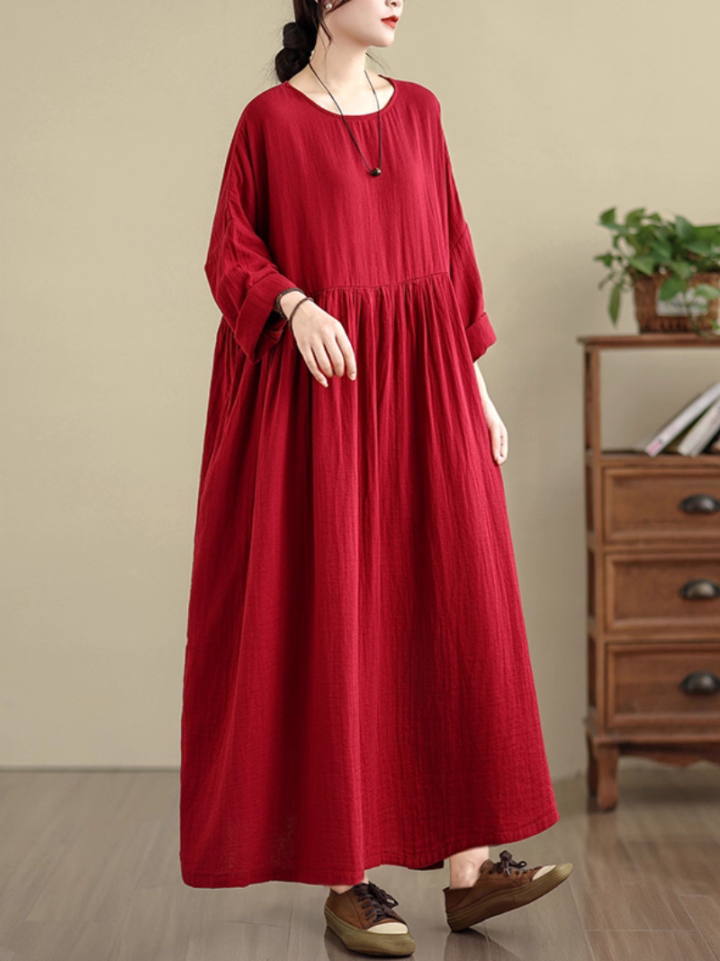Women's Summer Perfect & Casual Artistic Loose Smock Dress