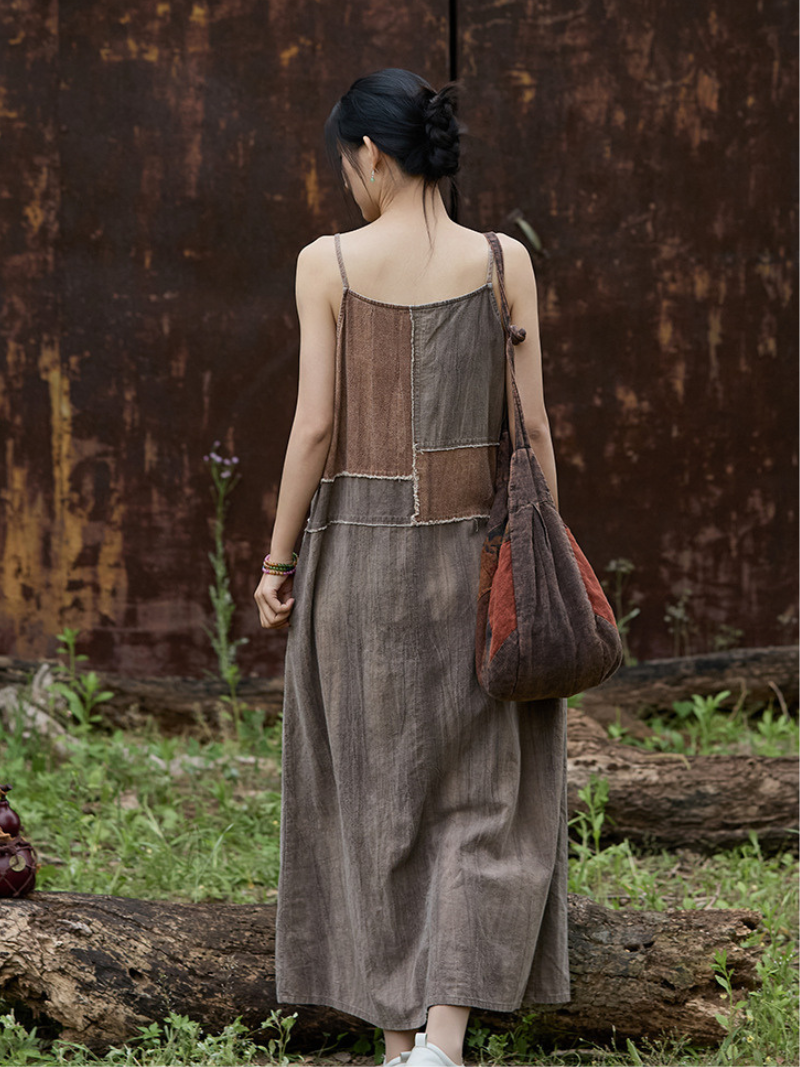 Women's Sleeveless A-Line Dress