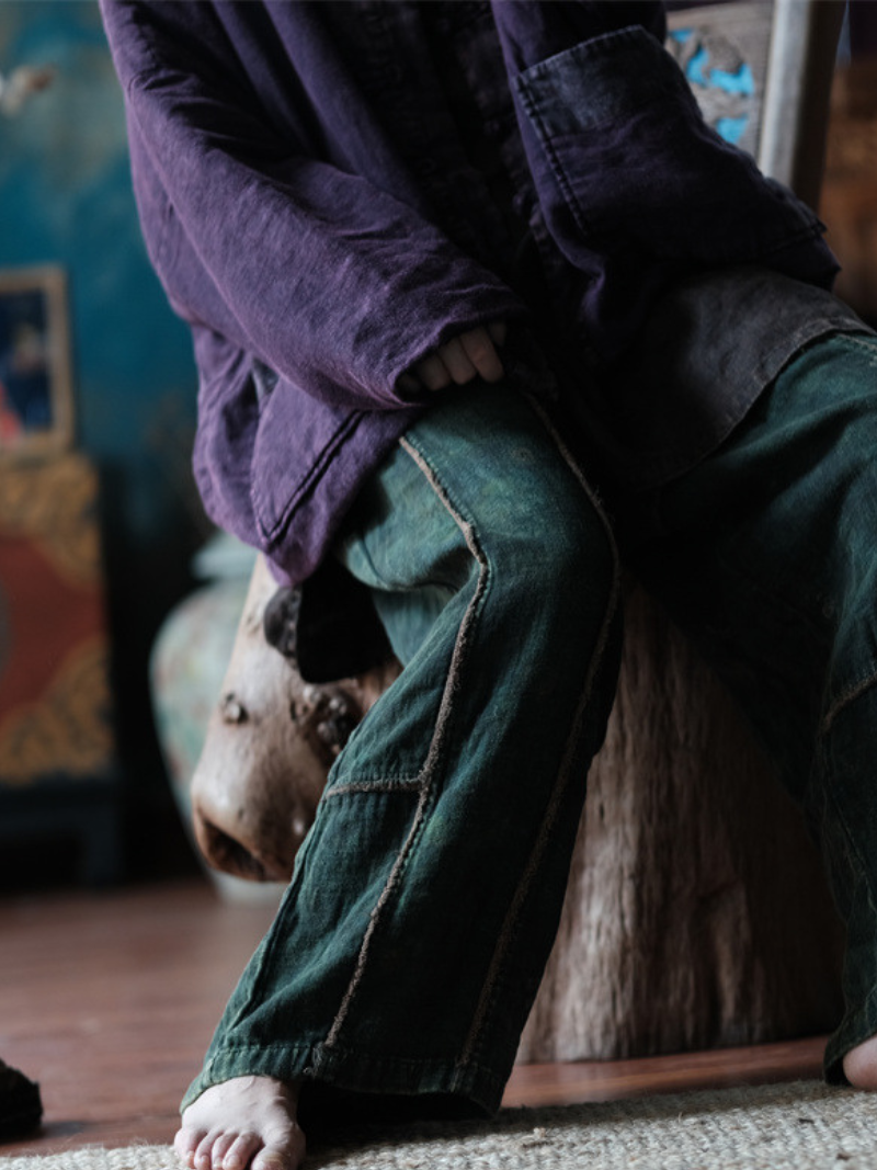 Women’s Stylish Retro Inspired Graceful Summer Pockets Bottom