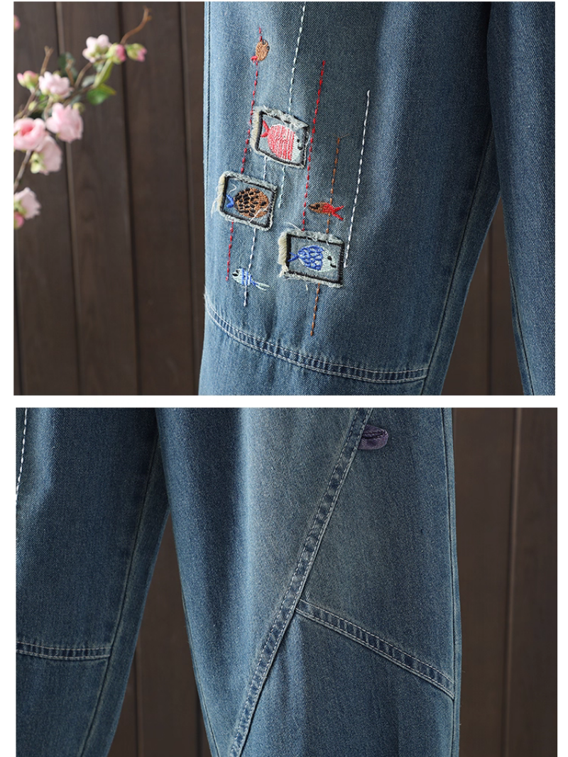 Women's Summer Printed Soft Cotton Comfort Bottom