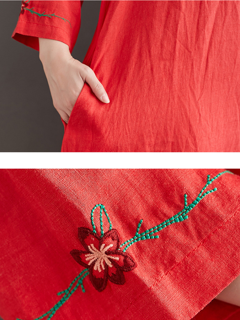 Women's Summer Lightweight Simple A-line Dress