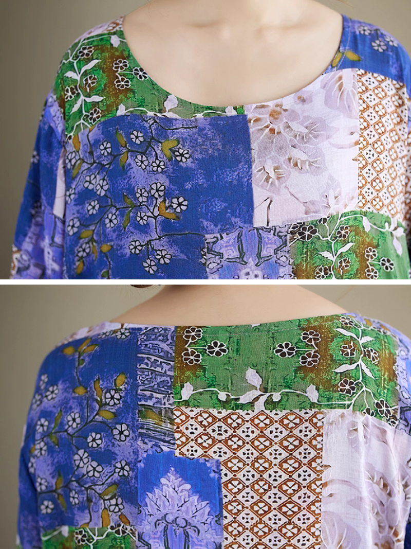 Women’s Summer Beautiful & Modern Floral Smock Dress